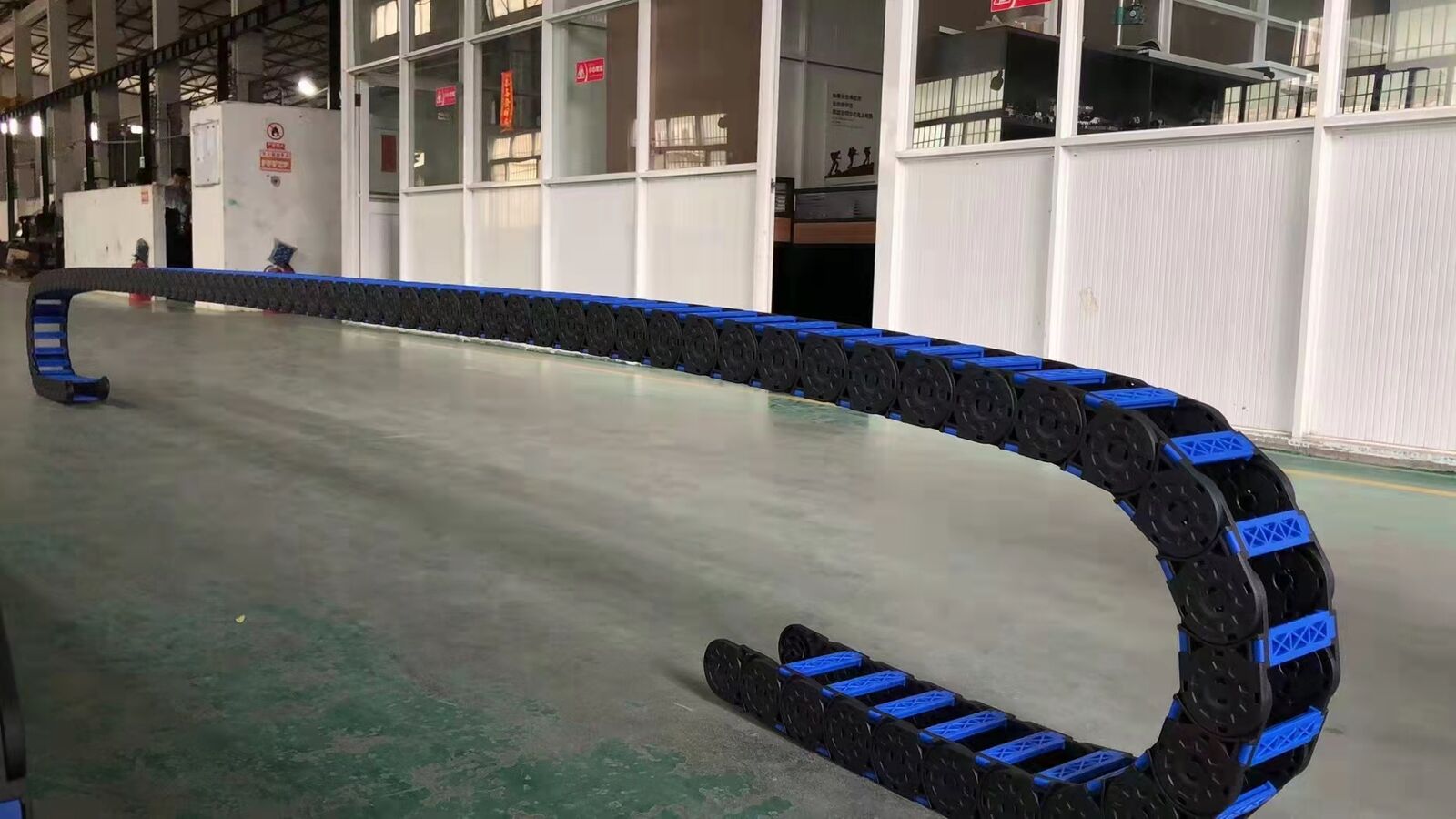 TL-1型工程塑料拖鏈（橋式開放型）