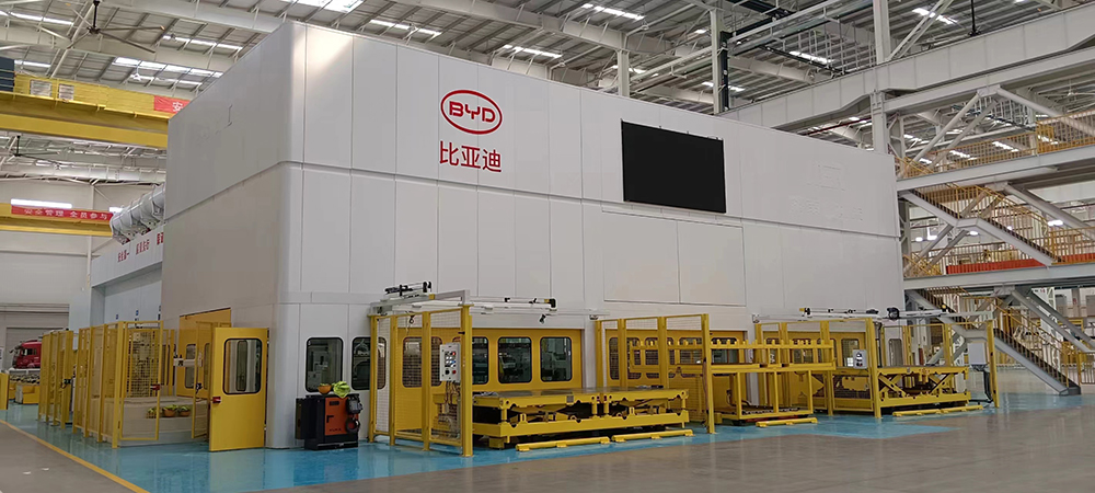 比亞迪項目防護