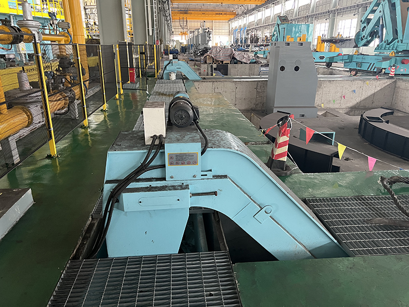 風(fēng)電加工行業(yè)集中排屑項目