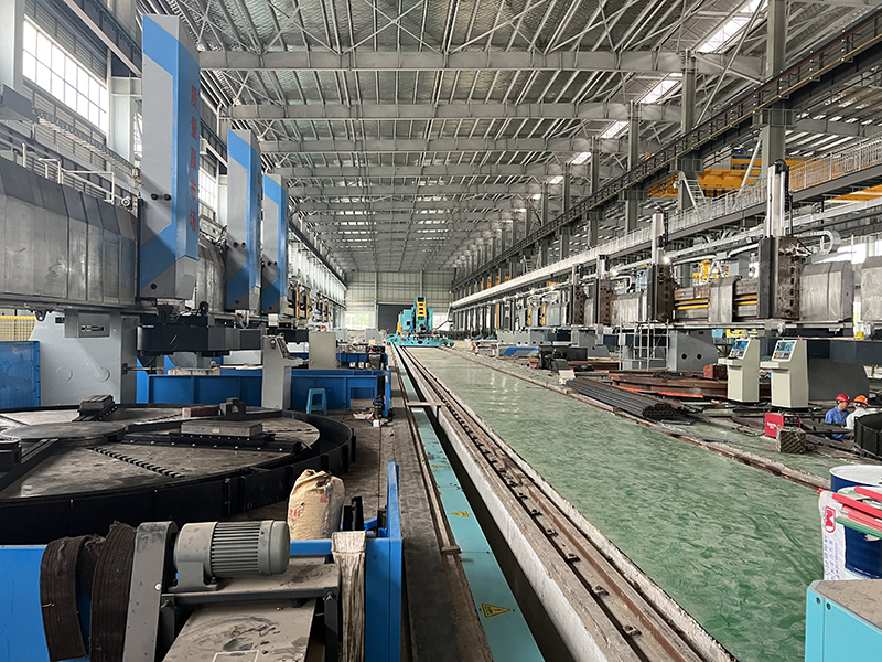 風(fēng)電加工行業(yè)集中排屑項目