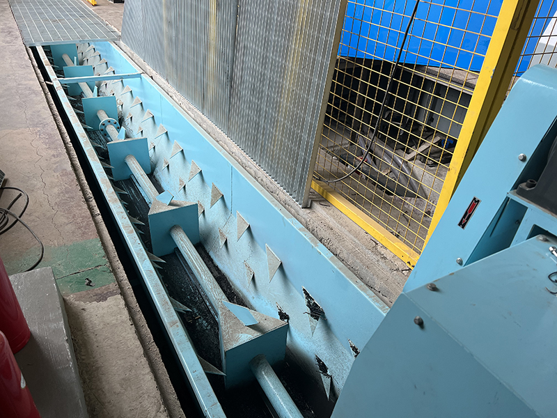 風(fēng)電加工行業(yè)集中排屑項目