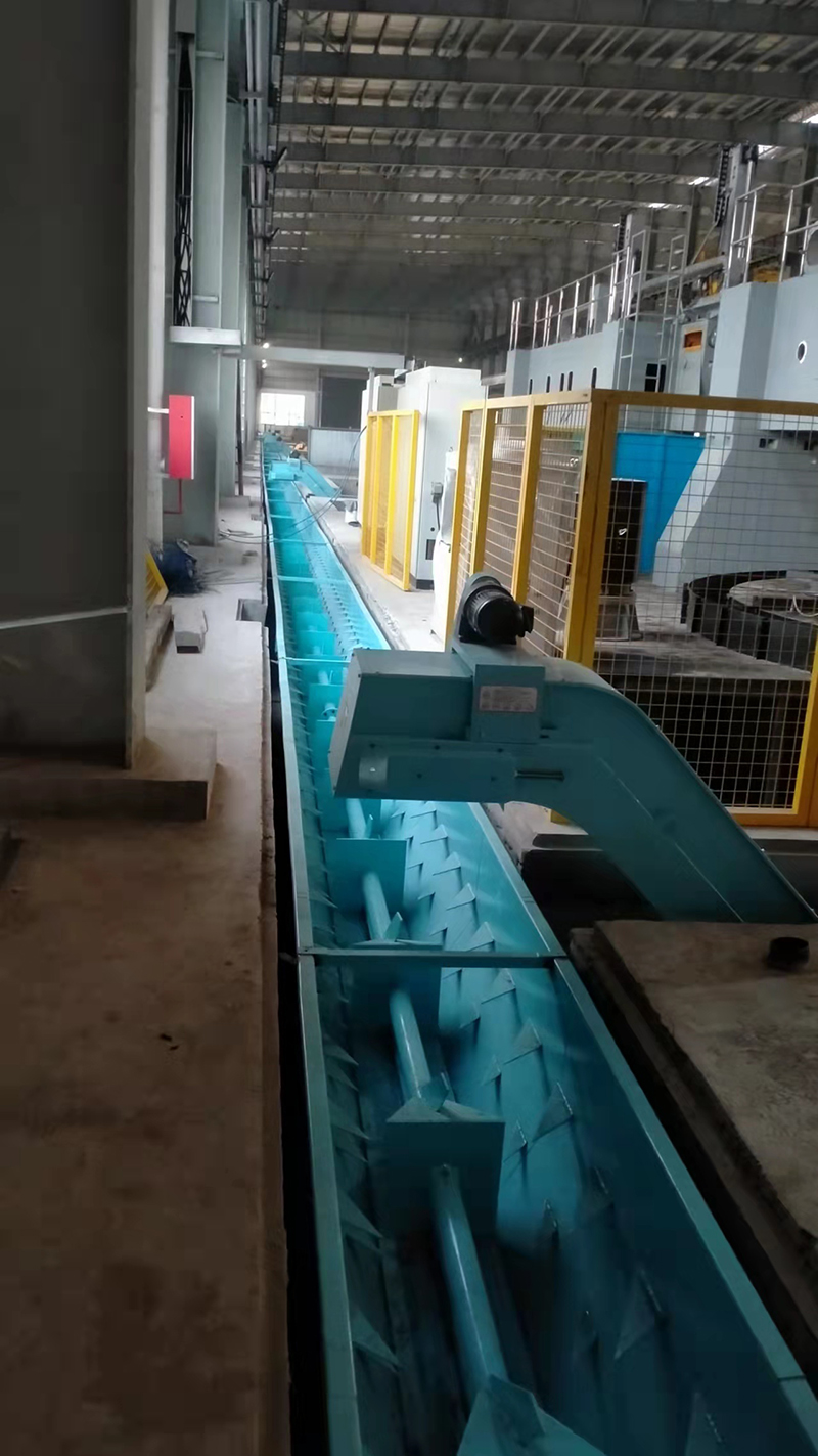 風(fēng)電加工行業(yè)集中排屑項目