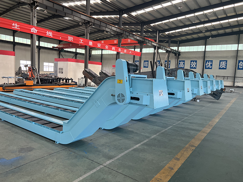 風(fēng)電加工行業(yè)集中排屑項目