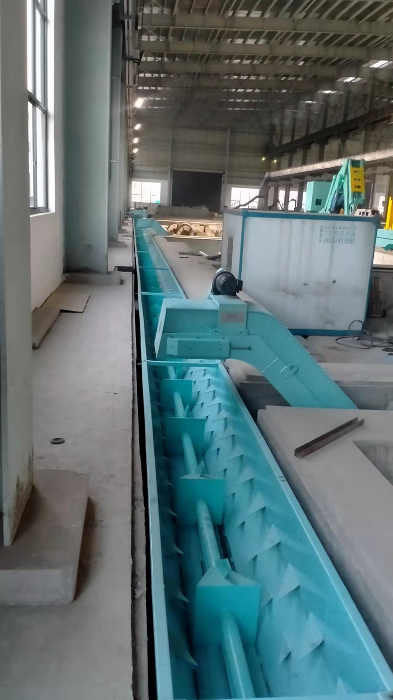 風(fēng)電加工行業(yè)集中排屑項目