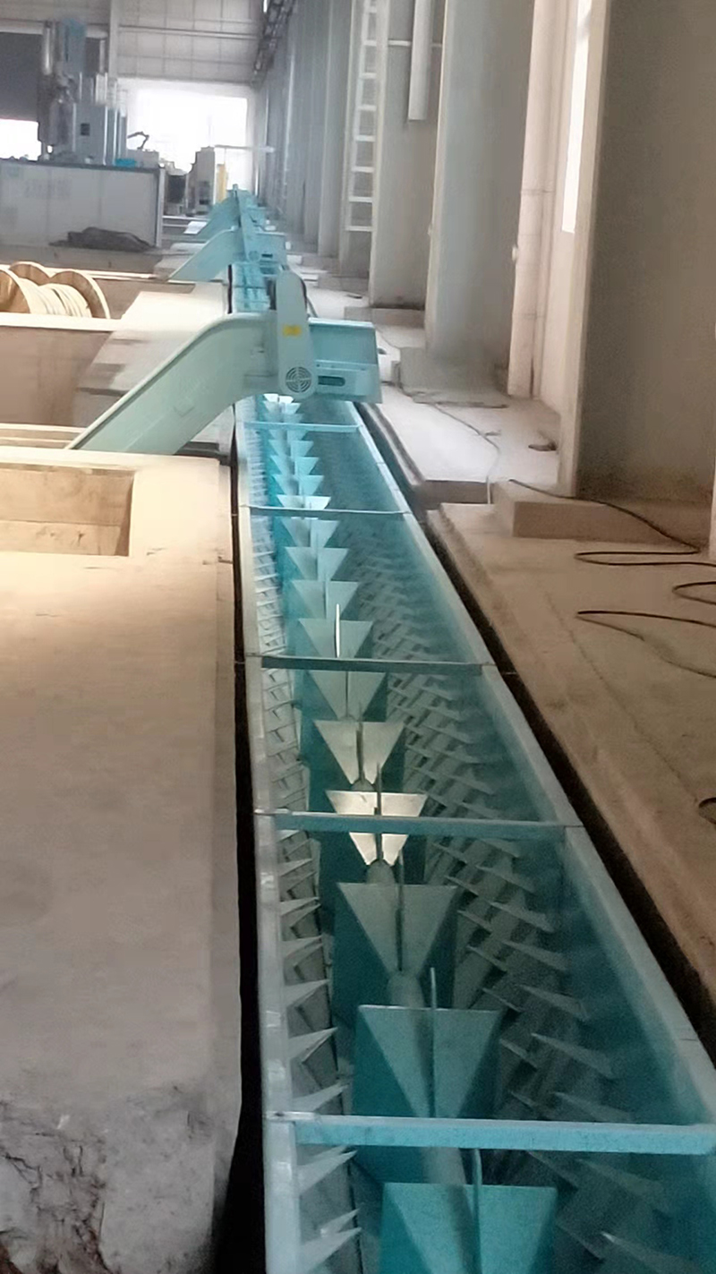 風電加工行業(yè)集中排屑項目