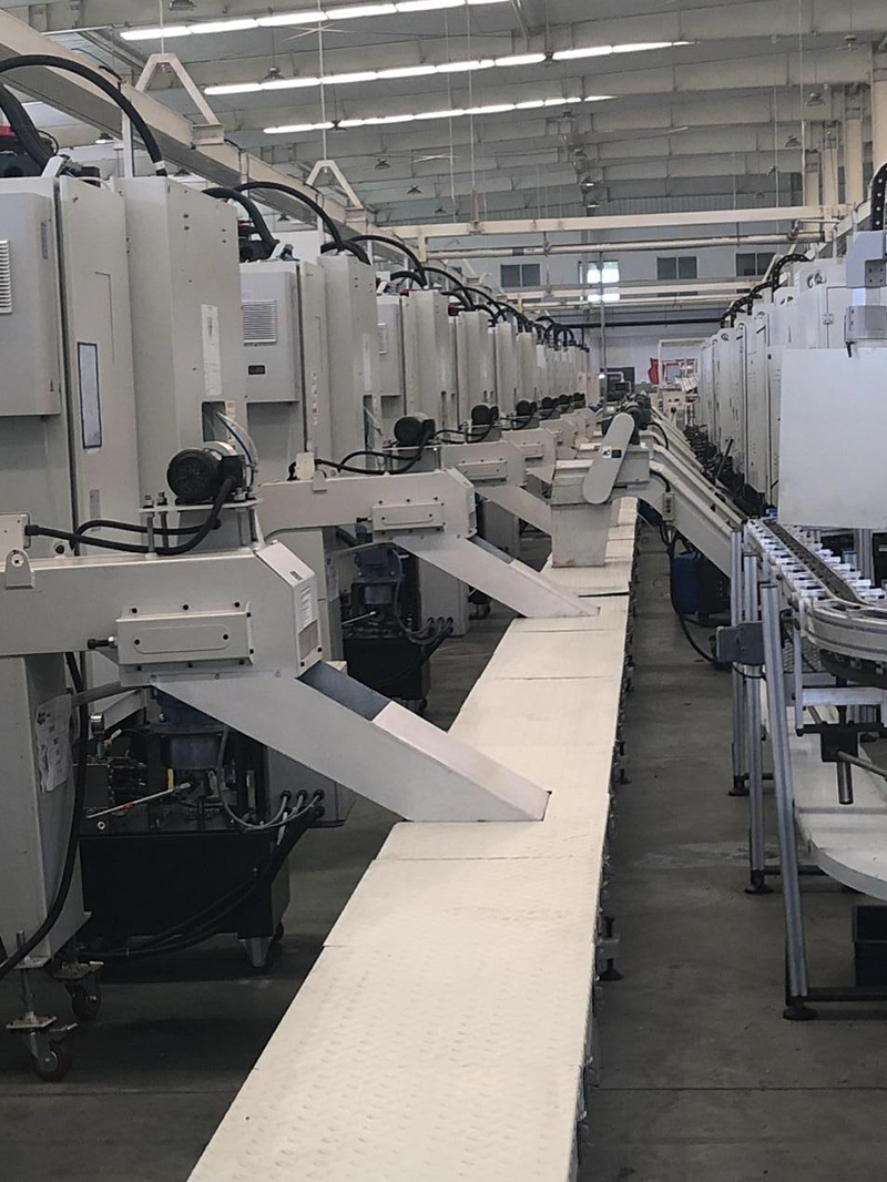 汽車零部件加工項(xiàng)目集中排屑