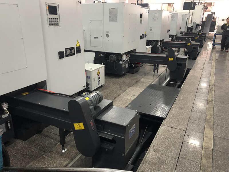 汽車零部件加工項(xiàng)目集中排屑