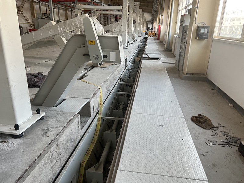 中車大連機車集中排屑項目