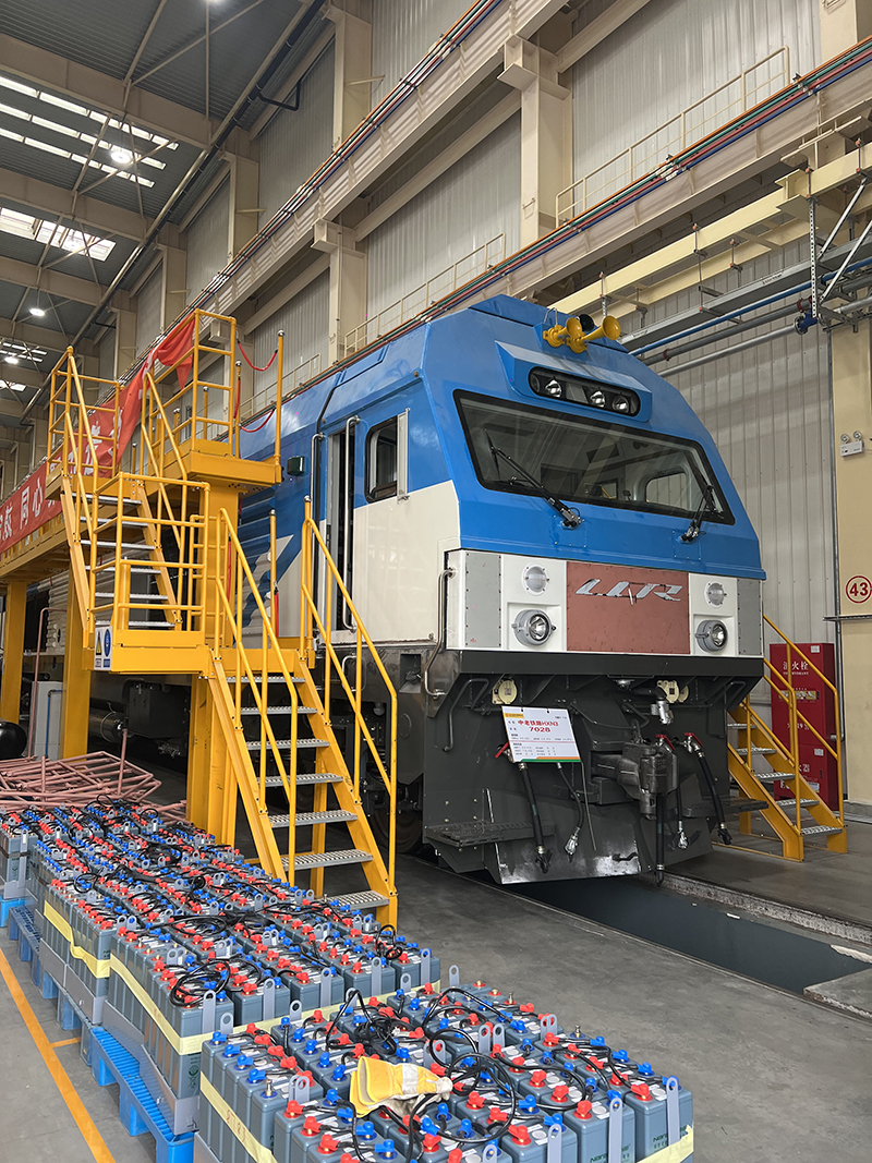 中車大連機車集中排屑項目