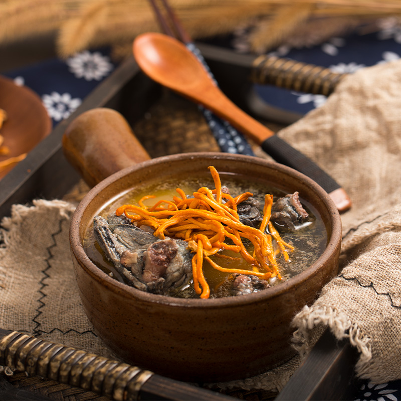 遇见八珍世家-虫草花