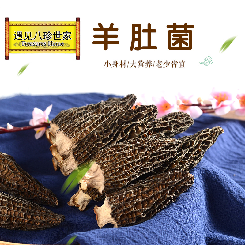 遇见八珍系列-羊肚菌