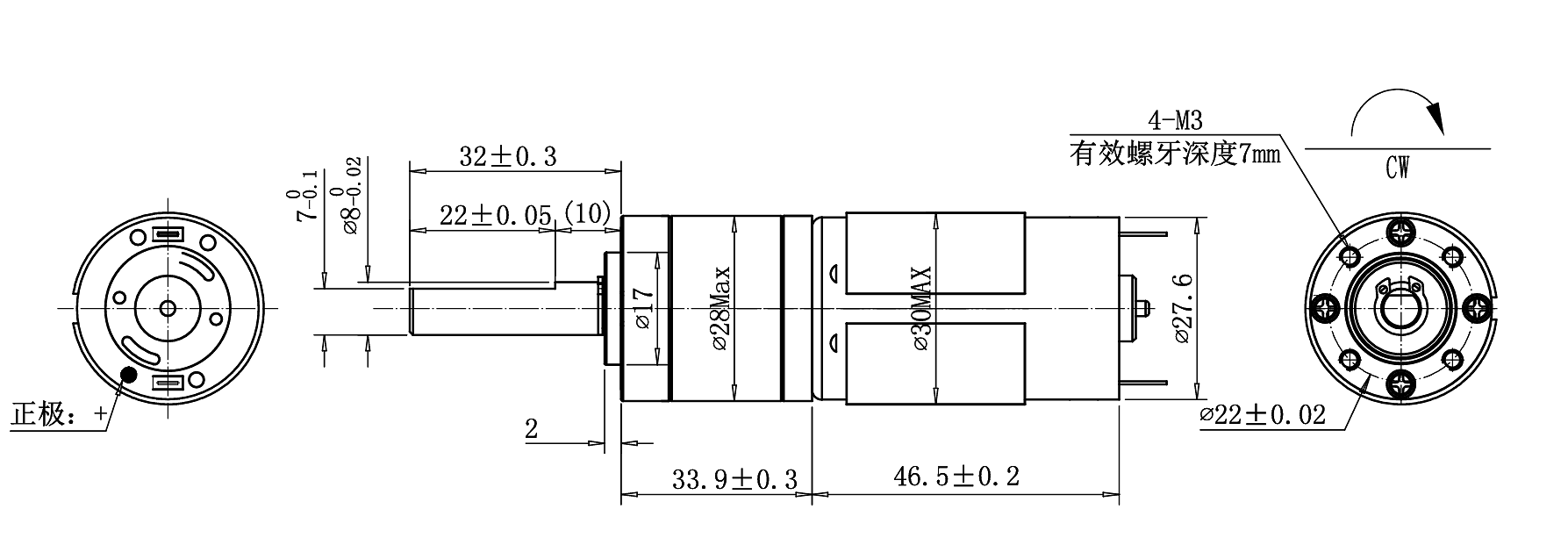 28gr395 gear dc motor