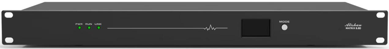 数字音频矩阵MATRIX8.8D