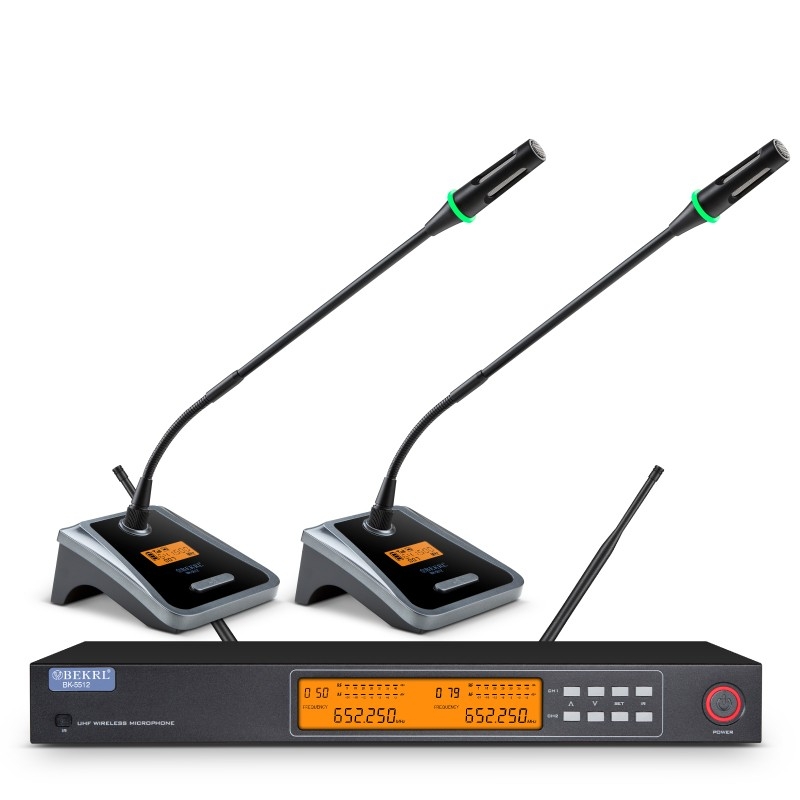 一拖二无线会议话筒BK-5512