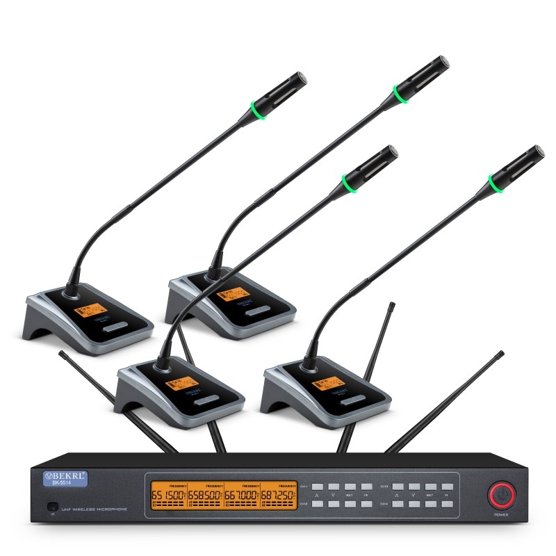 一拖四无线会议话筒BK-5514