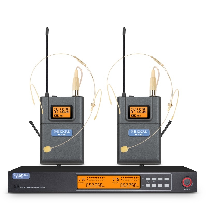 一拖二无线头戴BK-5512 一拖二无线头戴BK-5512