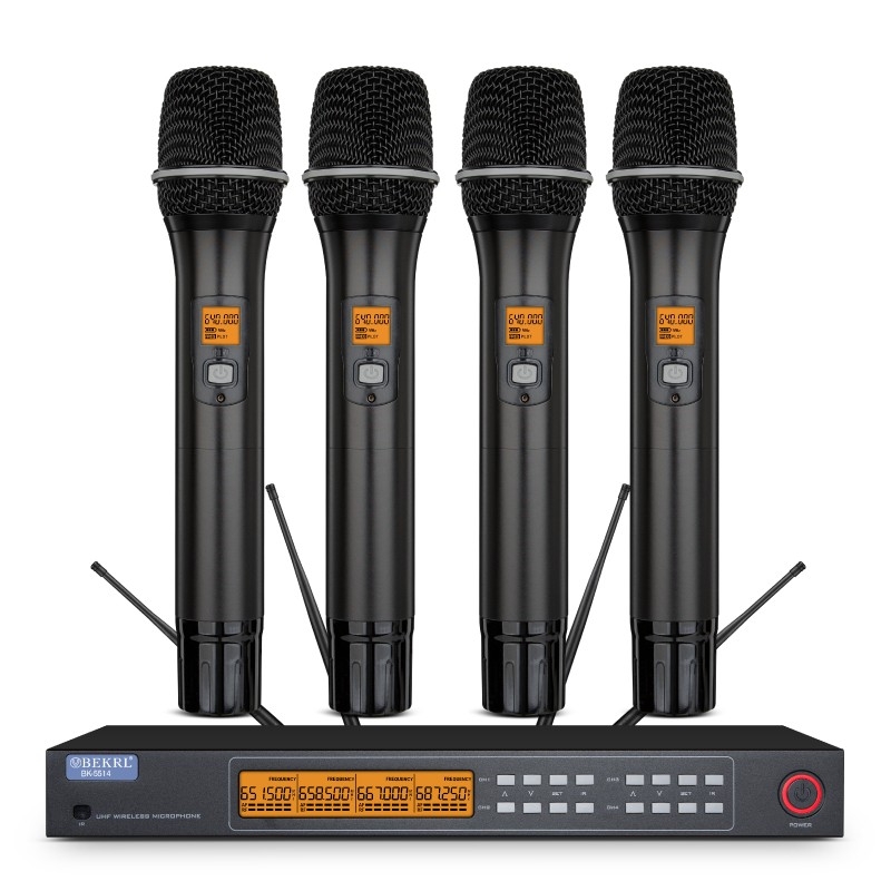 一拖四无线手持话筒BK-5514