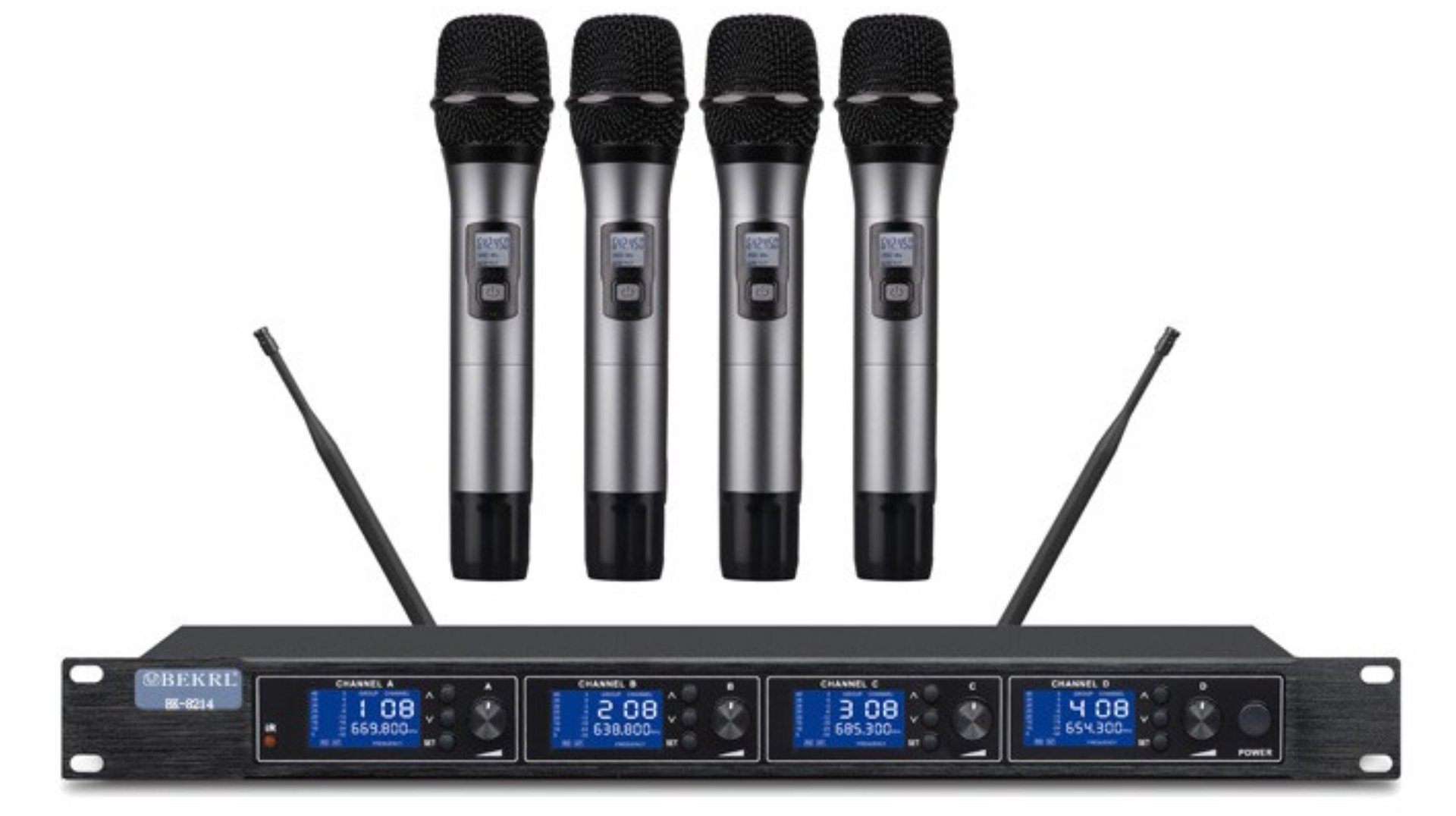 一拖四无线手持话筒BK-8234