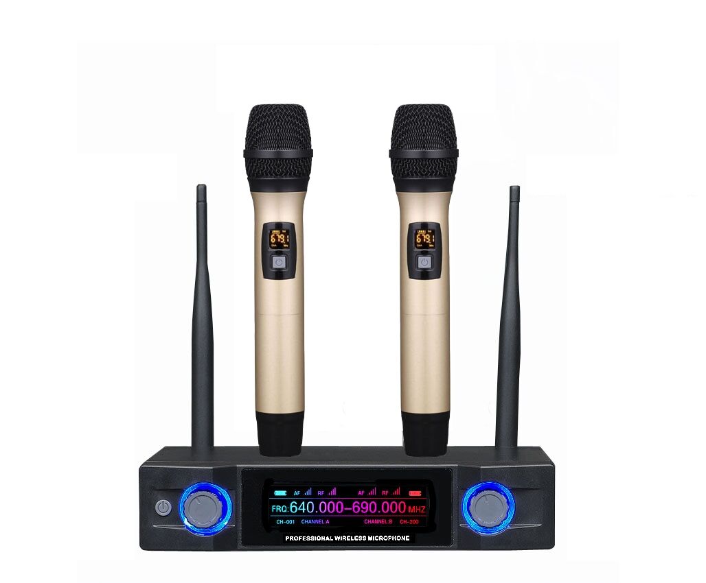 一拖二无线手持话筒U-518