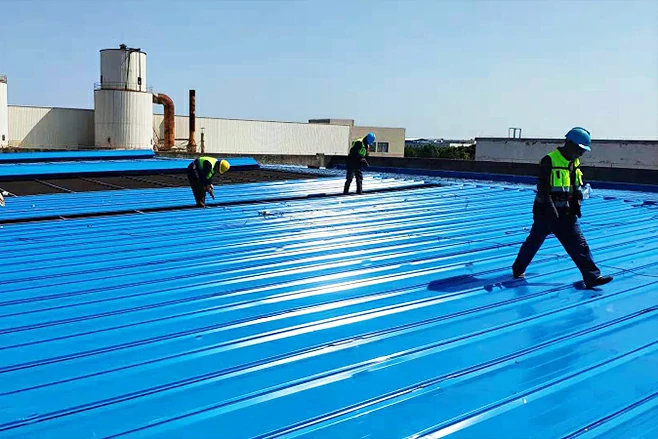 Factory Building Construction Project