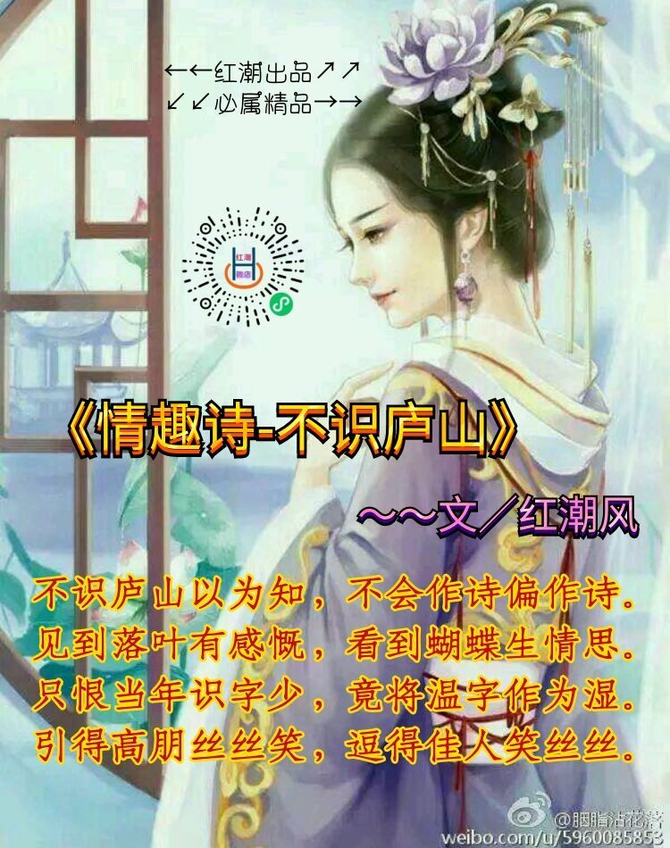 《情趣诗-不识庐山》