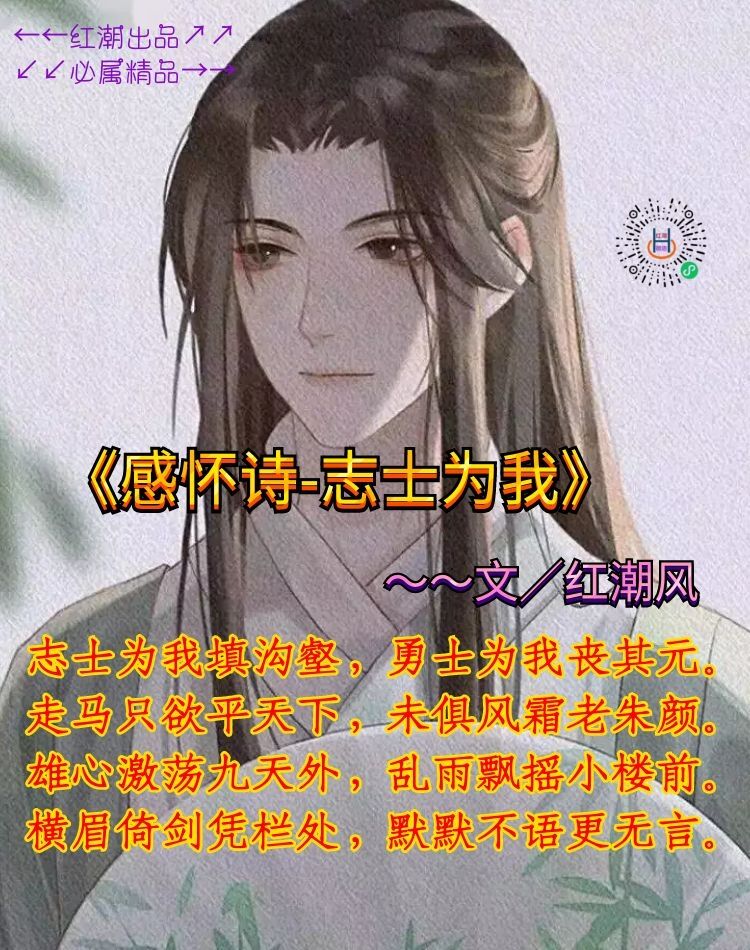 《感怀诗-志士为我》
