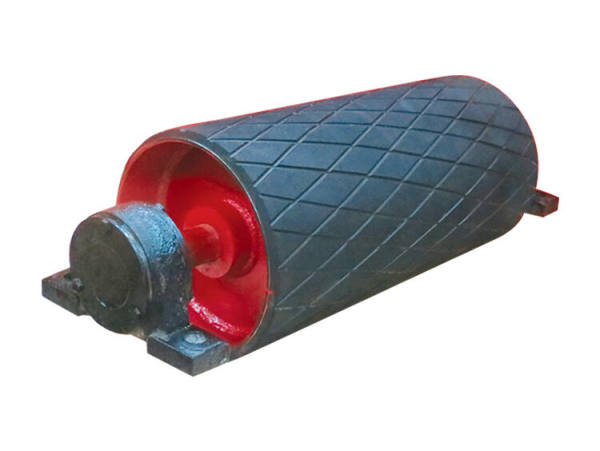Rubber lagging Tail pulley