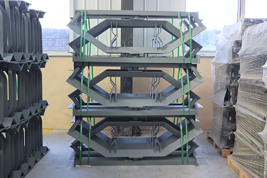 Trough roller bracket