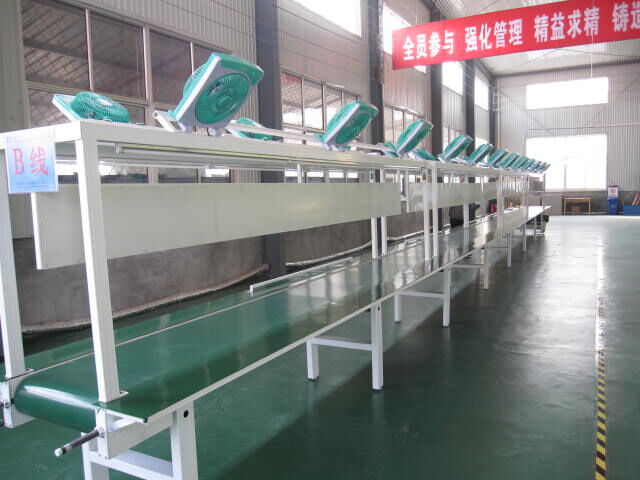 Workshop assembly line conveyor Workshop assembly line conveyor
