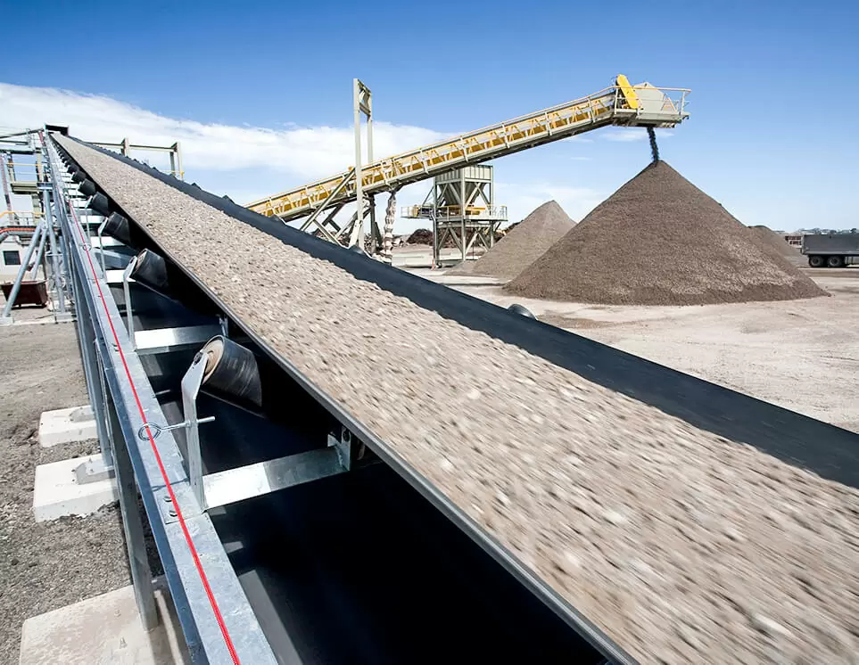 DT II(A) fixed belt conveyor