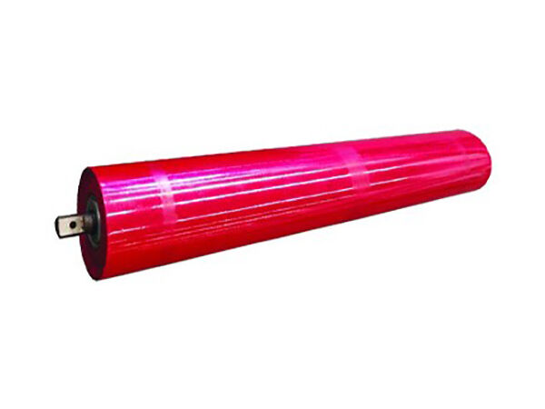 Baking paint roller with slot shaft hole