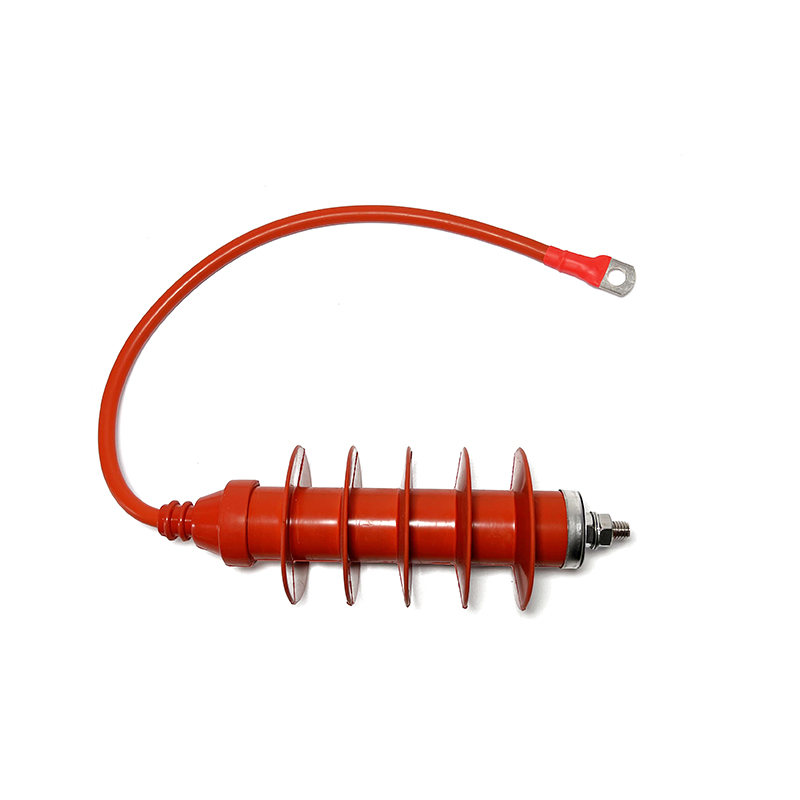 HY5WS-17/50Q高压配电型带引线10KV复合氧化锌硅胶带电缆避雷器