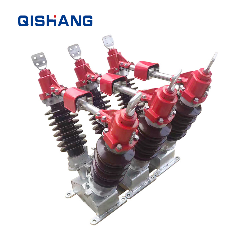 高压隔离开关GW5-40.5/630A 35KV户外柱上热镀锌接地刀闸