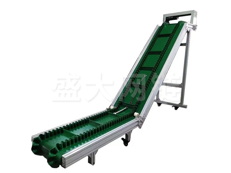 大傾角皮帶提升機 大傾角皮帶提升機