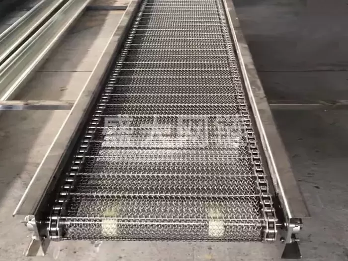 不锈钢网链输送机