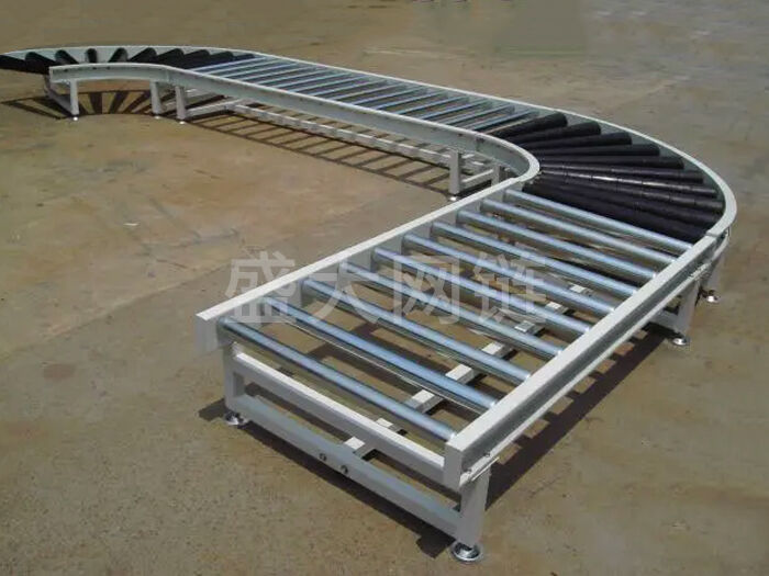 转弯滚筒输送机