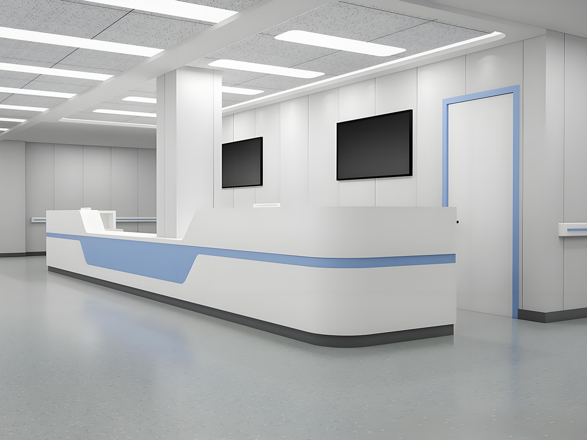 医院导医台、服务台与分诊台正是为提升患者就诊效率而设计的重要服务设施