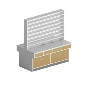 定制高端医院家具,双面西药调剂台,母婴室家具,医用家具工厂