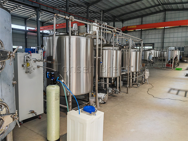 Soda water brewing system