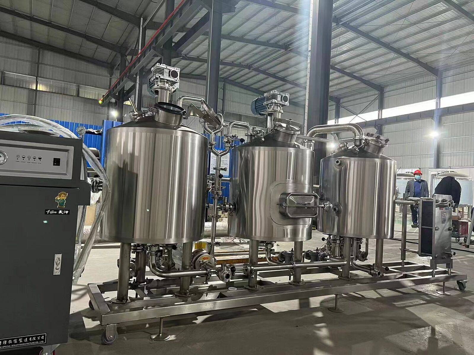 In-skid brewhouse