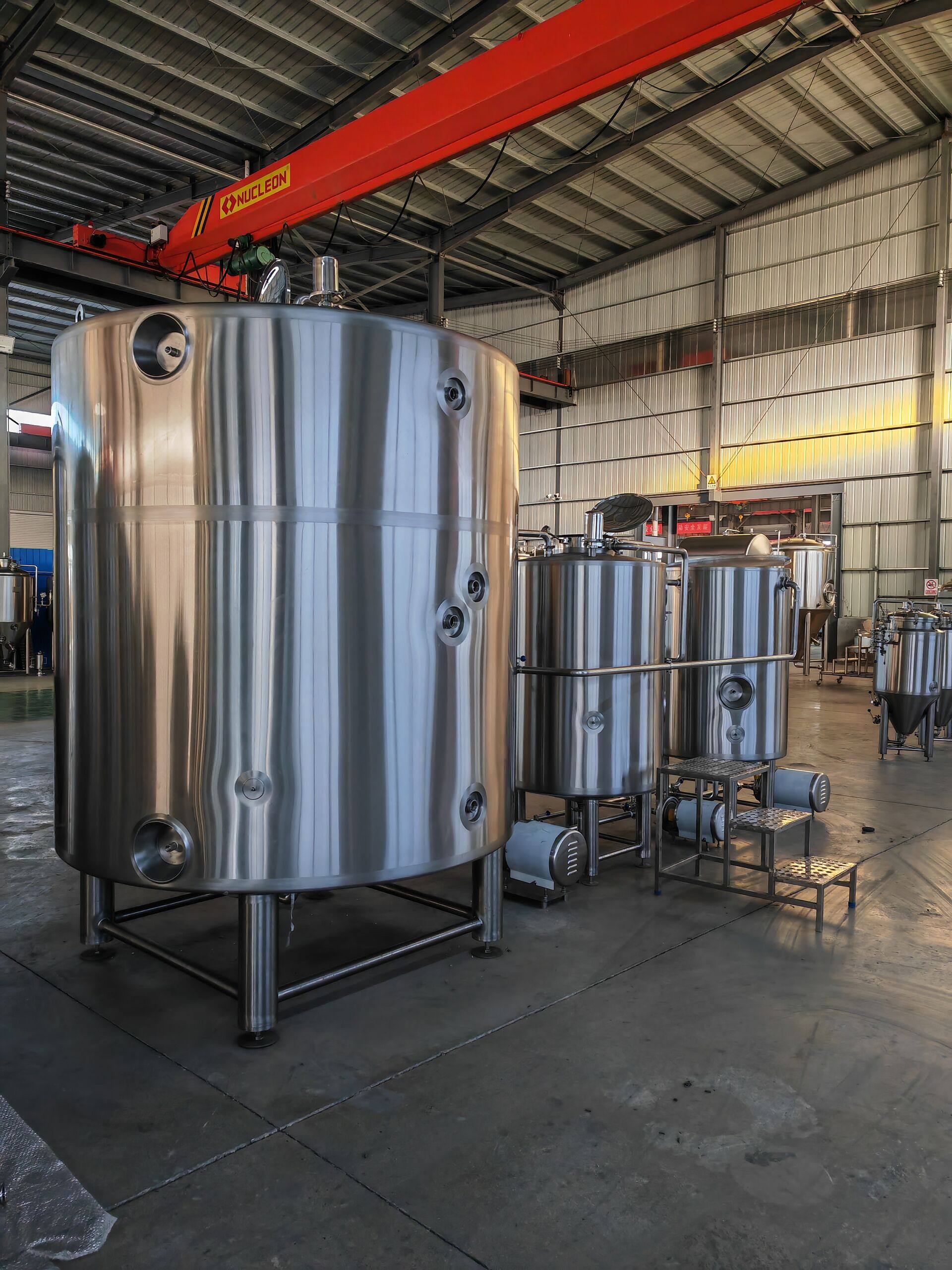 CIP system for brewery