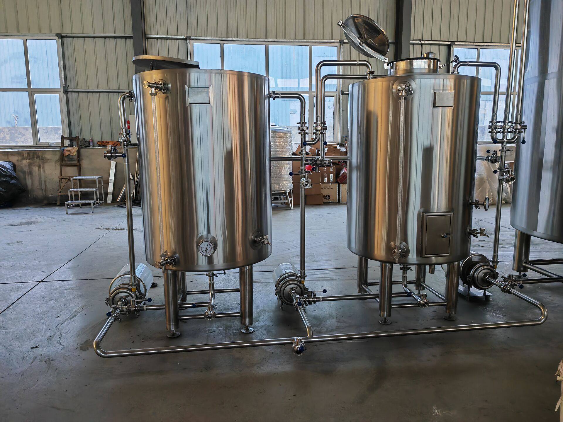 CIP system for brewery