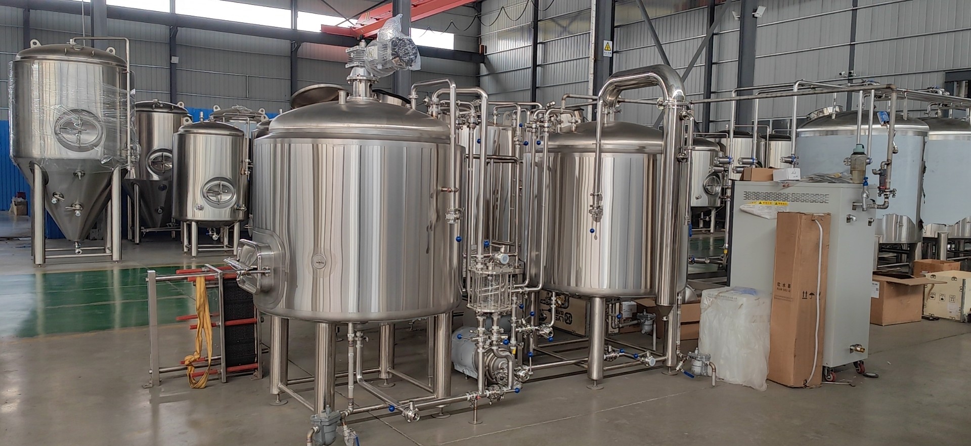 500l turnkey project beer brewing equipment