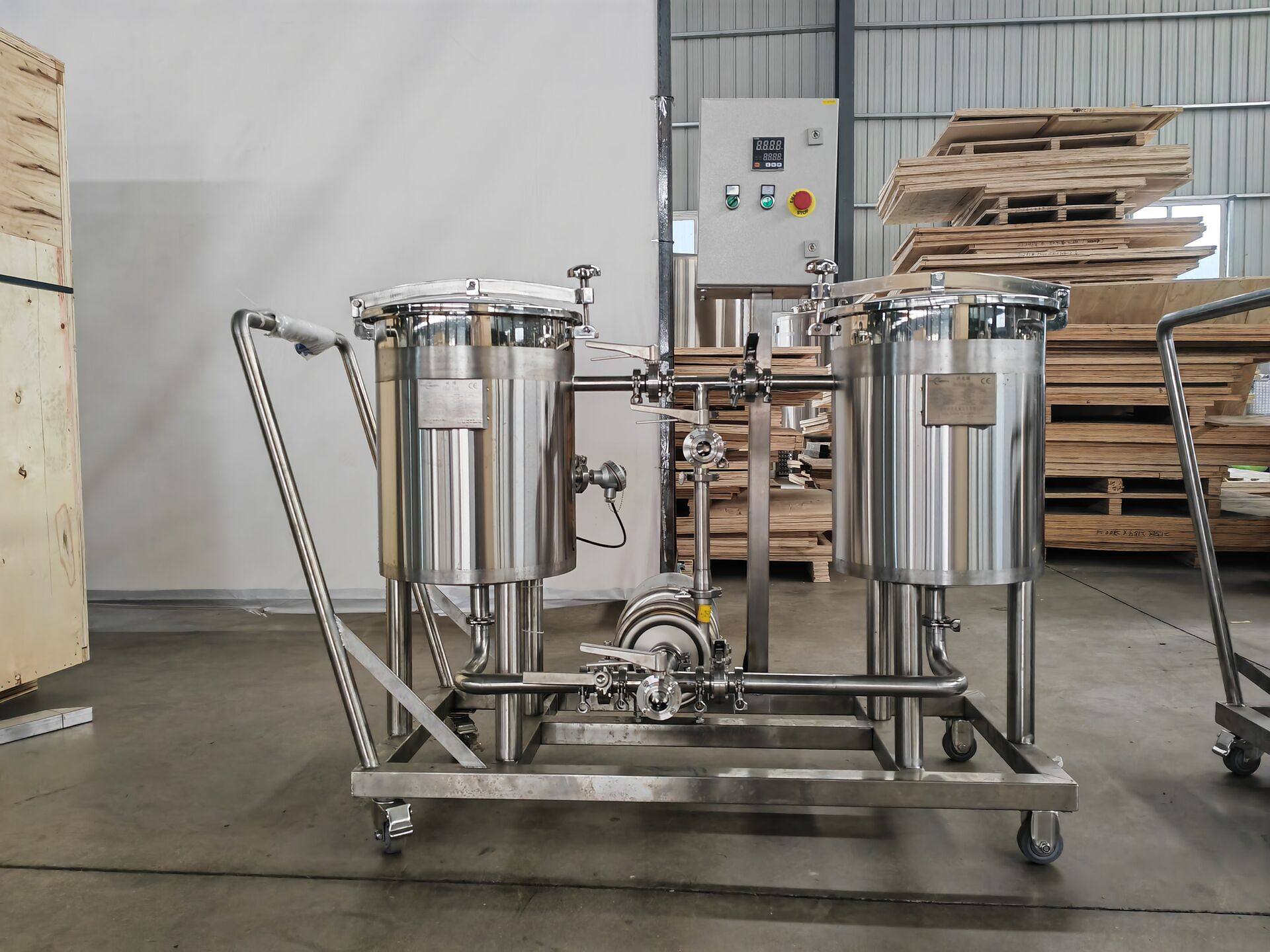 Kombucha production equipment