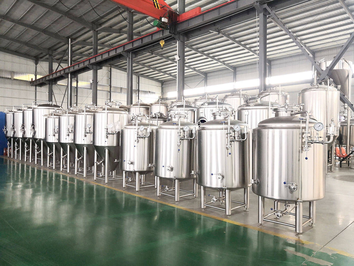 Beer Fermentation Tanks