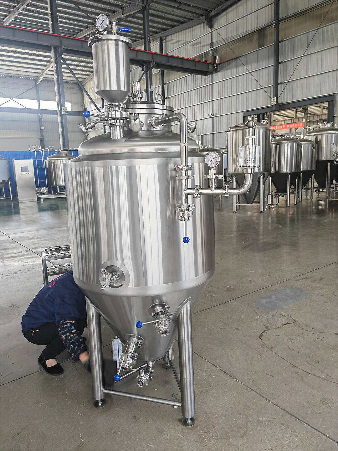 Beer Fermentation Tanks