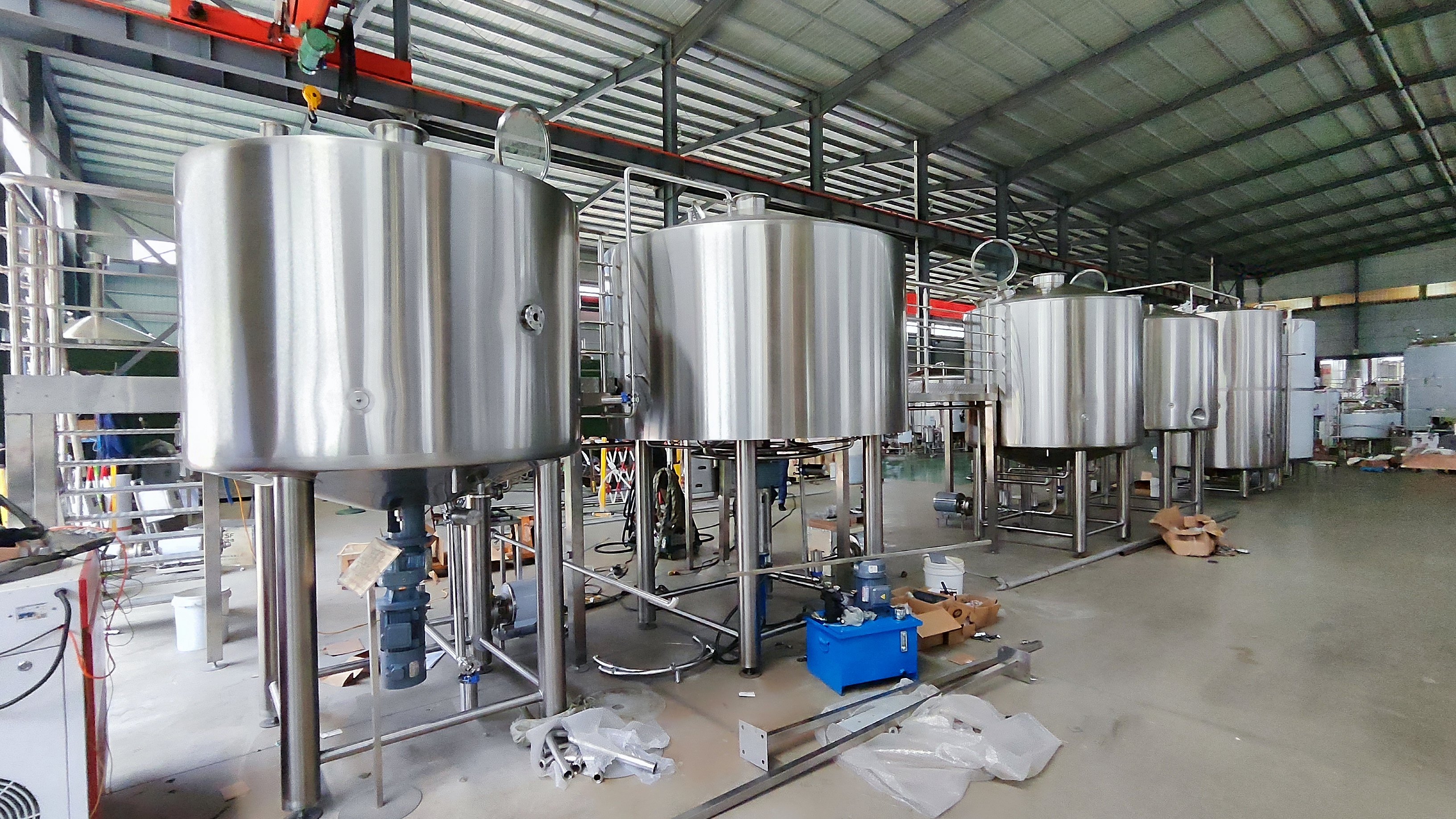 Soda water brewing equipment