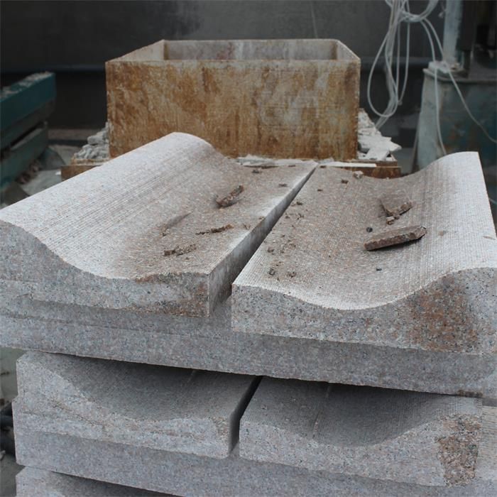 五莲红路沿石的无缝处理工艺