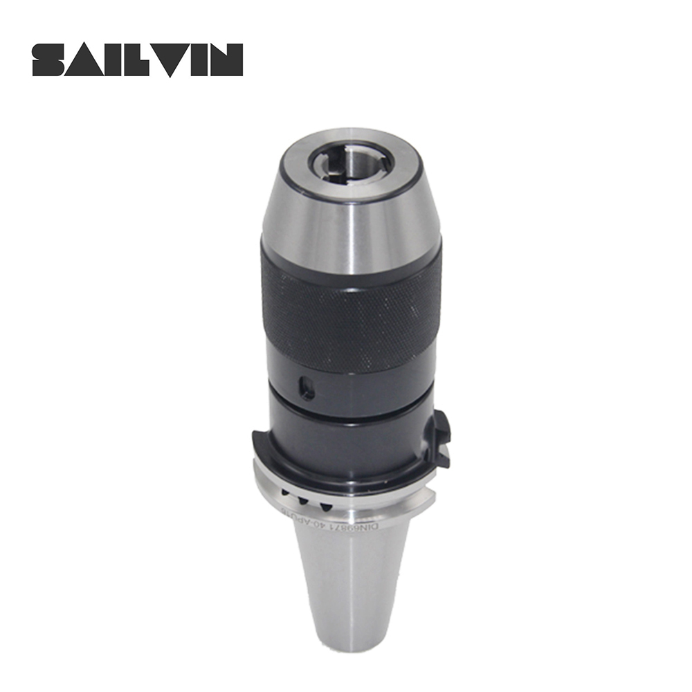 High Precision DIN69871 Integrated Keyless APU Drill Chuck Holder