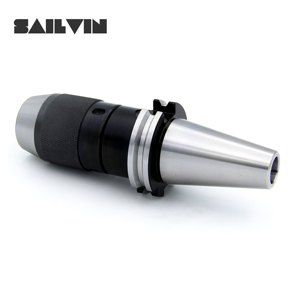 High Precision DIN69871 Integrated Keyless APU Drill Chuck Holder